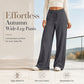 🍂LAST DAY SALE 60% OFF👍✨Women's Casual Wide-Leg Pants with Drawstring Elastic