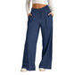 🍂LAST DAY SALE 60% OFF👍✨Women's Casual Wide-Leg Pants with Drawstring Elastic