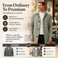 ⏳LAST DAY SALE ONLY ￡23.99!!🍂✨Men's Minimalist Single-Breasted Mid-Length Coat – Clean Lines, Modern Fit, Everyday Elegance
