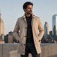 ⏳LAST DAY SALE ONLY ￡23.99!!🍂✨Men's Minimalist Single-Breasted Mid-Length Coat – Clean Lines, Modern Fit, Everyday Elegance