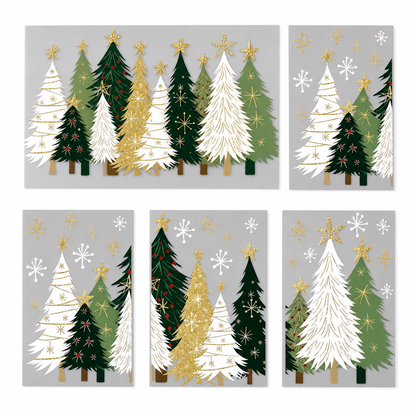🎁🎄Christmas Sale 50% OFF!💞50K+ SOLD!⏳✨3-Piece Christmas Window Cling Set – Glue-Free Static Holiday Decor
