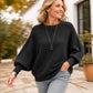 ⏳LAST DAY SALE ONLY ￡23.99!!🍂✨Women's Oversized Ribbed Knit Sweater