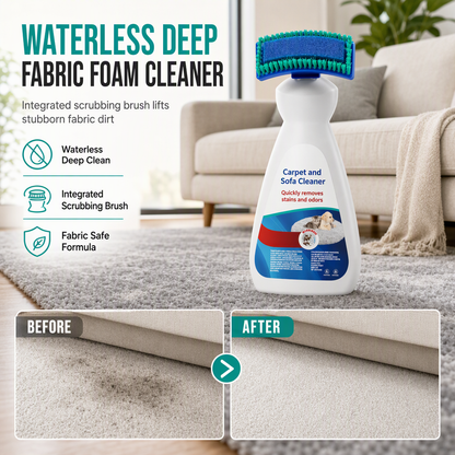 🔥LAST DAY SALE £7.99!!💞50K+ SOLD! 🥩🍴 50% OFF!Waterless Fabric and Carpet Cleaner
