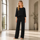 🔥LAST DAY SALE 70% OFF👍✨Women's 2026 UK Ribbed Knit Top & Straight Pants Set