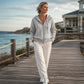 💖2026 Autumn’s Sale 70% OFF✨🍂Hooded & Zip-Up, Windproof Warmth – Women's Knit Hooded Cardigan Coat ✨