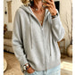 💖2026 Autumn’s Sale 70% OFF✨🍂Hooded & Zip-Up, Windproof Warmth – Women's Knit Hooded Cardigan Coat ✨