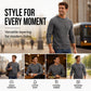 ⏰LAST DAY SALE 70% OFF👍👔Minimalist & Stylish, Fall & Winter Layering – Men's Casual Crew Neck Knitted Sweater ✨