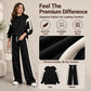 🌸Hot Sale 50% OFF☁️Women's Crewneck Sweatshirt & Wide-Leg Pants Set – Comfortable & Casual, Home Relaxation