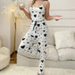 🖤🩶Black Friday Mega Deal – 50% off!💖🧸Womens 2 Piece Ribbed Pajama Set Heart Print Camisole Top and Long Pants Loungewear🏡