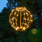 ✨LAST DAY SALE ONLY ￡11.99!!🎄360° glow, collapsible design, weatherproof metal – perfect for patios, gardens & holidays🎅