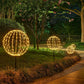 ✨LAST DAY SALE ONLY ￡11.99!!🎄360° glow, collapsible design, weatherproof metal – perfect for patios, gardens & holidays🎅