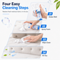 🧼✨LAST DAY SALE 70% OFF🫧👍No-Rinse Mattress Foam Cleaner | Waterless Dry Cleaning Spray for Mattress, Sofa, Upholstery & Car Seats