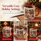 🎁💝70% OFF!!!-Ready for Christmas!🎄☕Festive Highland Cow & Snowman Ceramic Mugs – ✨Add a Little Christmas Magic to Every Sip!
