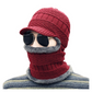 3-in-1 Winter Balaclava, Insulated Hood with Protective Goggles