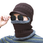 3-in-1 Winter Balaclava, Insulated Hood with Protective Goggles