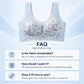 ⏳LAST WEEK SALE -ONLY £7.99!🖤💐Women's Seamless Floral Lace Support Bra