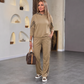 💖2026 Autumn’s Sale 70% OFF🍂✨ Flattering High Waist, Head-To-Toe Style | Women's Leopard Print Top & Pants Set