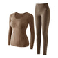 🍂Autumn Promotion 50%💕Women's Thermal Underwear Set with Shelf Bra