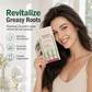 🏆 Last Day Special Price £9.99! 💇‍♀️Buy 2 Get 1 Free🎁 Rinse-Free Hair Cleansing Wipes – Waterless Oil Control Hair Root Refreshing Wipes, Portable Single Sachet Hair Towel for Greasy Flat Hair