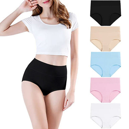 🌸LAST DAY SPECIAL PRICE：￡3.39/pc!!🌸Women's High Waisted Stretchy Breathable Panties