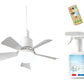 🏆LAST DAY SALE 49% OFF🔥SmartBreez™ 40W LED Ceiling Fan Light – 20.5" Ultra-Quiet with Remote 🎯 | E27 + FREE B22 Adapter 🔌 | For Bedroom 😴, Kitchen 👩‍🍳 & Garage 🛠️ – UK Ready! 🇬🇧
