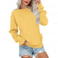 💖2026 Autumn’s Sale 70% OFF✨🍂Women's Crewneck Hoodless Sweatshirt With Kangaroo Pocket Longsleeve Oversized Pullover