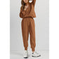 💖2026 Autumn’s Sale 70% OFF✨🍂Women's  2-Piece Long Sleeve Half Zip Pullover Fall Tracksuit Sweatsuits Set