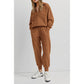 💖2026 Autumn’s Sale 70% OFF✨🍂Women's  2-Piece Long Sleeve Half Zip Pullover Fall Tracksuit Sweatsuits Set