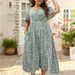 🎉Hot Promotion 50% OFF💃Women's Bohemian Floral Split Maxi Dress With Elastic Waist