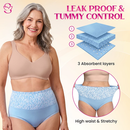 🌸Last Day-Buy 1 Get 3 Packs✨Women's Plus Size High Waist Leakproof & Comfortable Panties