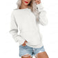 💖2026 Autumn’s Sale 70% OFF✨🍂Women's Crewneck Hoodless Sweatshirt With Kangaroo Pocket Longsleeve Oversized Pullover